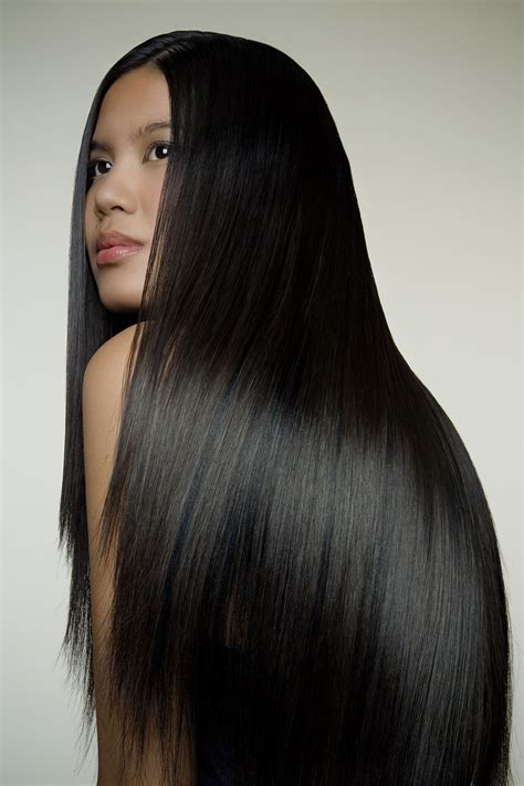 asian long hair